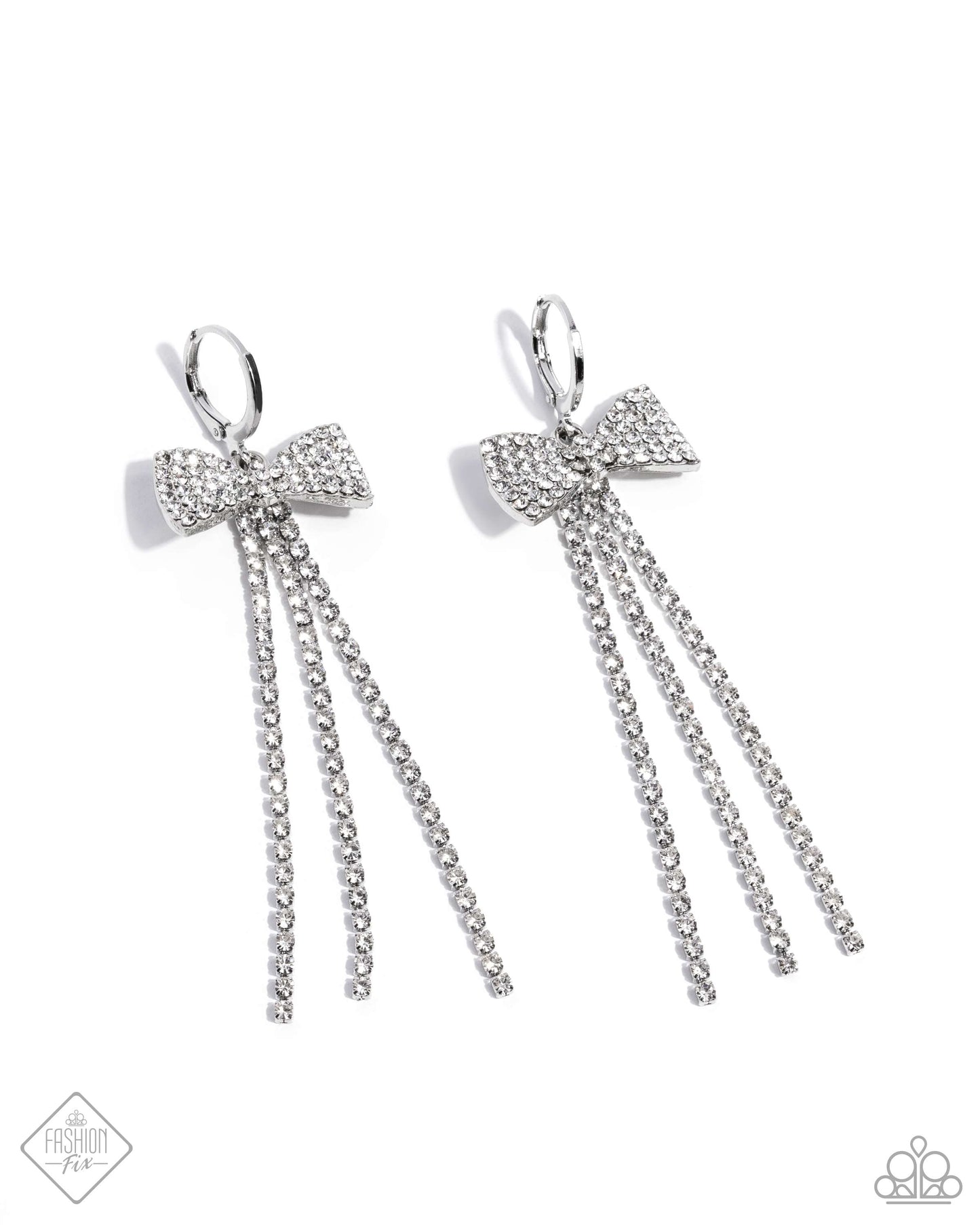 Dashing Daydream - white - Paparazzi earrings