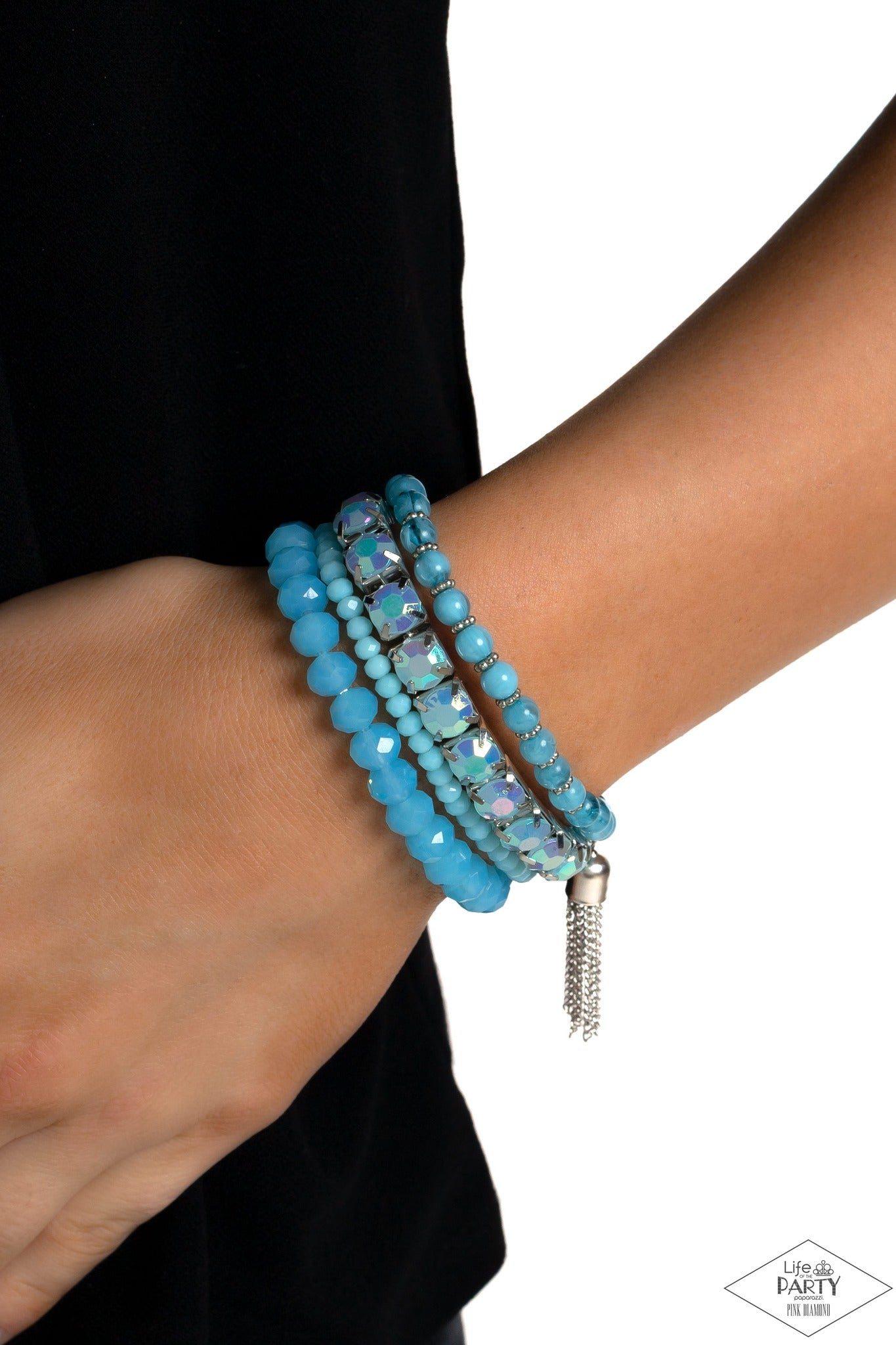 Day Trip Trinket - blue - Paparazzi bracelet