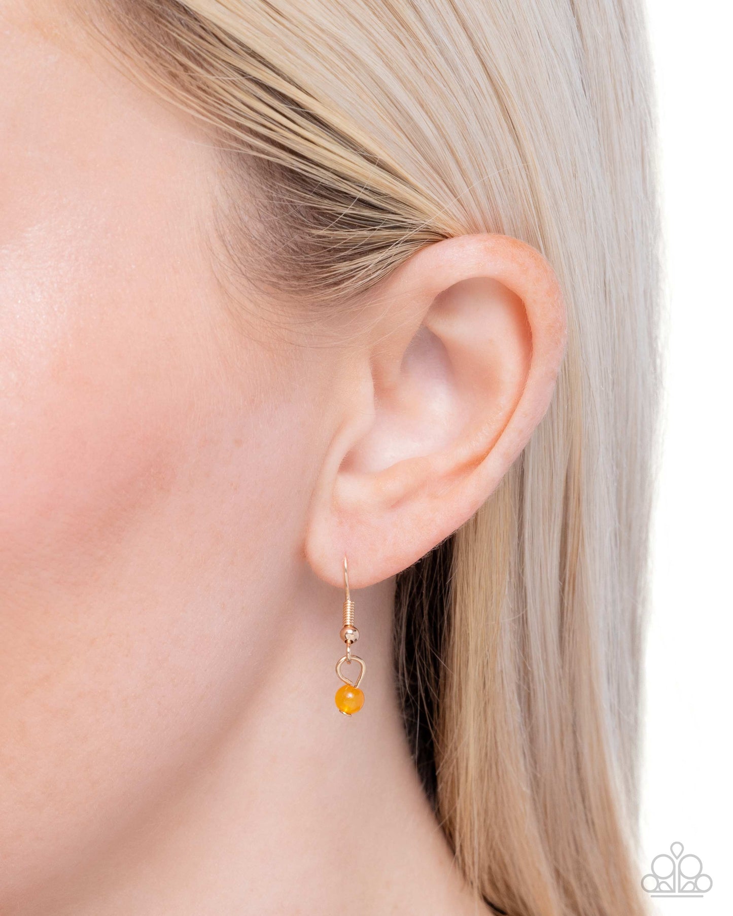 Daydreaming Decadence - orange - Paparazzi necklace