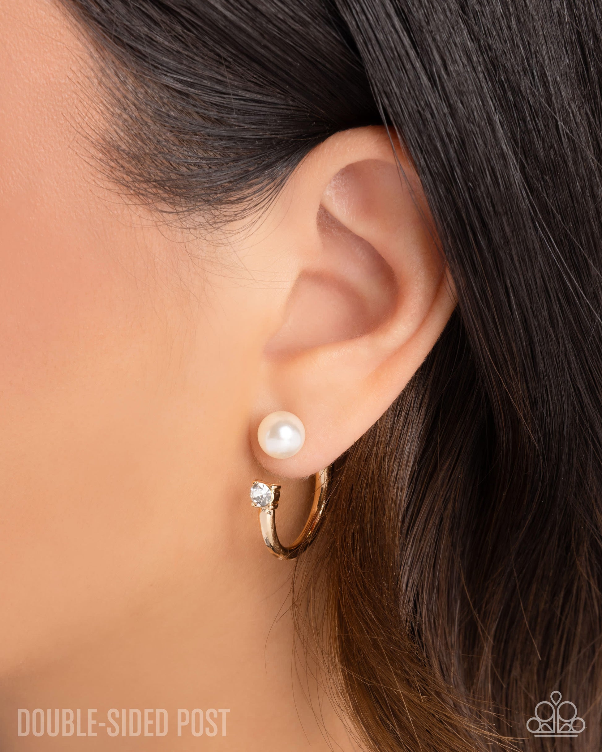Decade Dance - gold - Paparazzi earrings