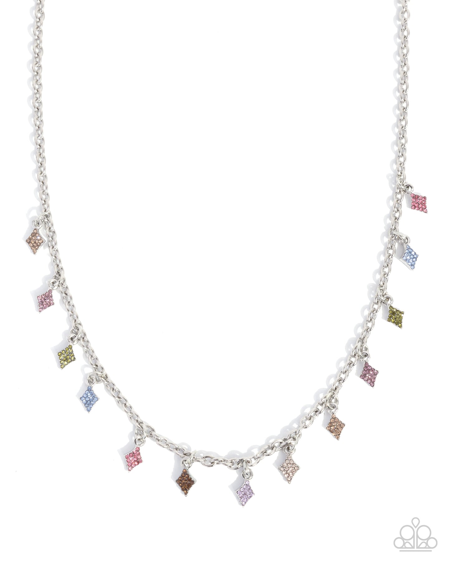 Decadent Diamonds - multi - Paparazzi necklace