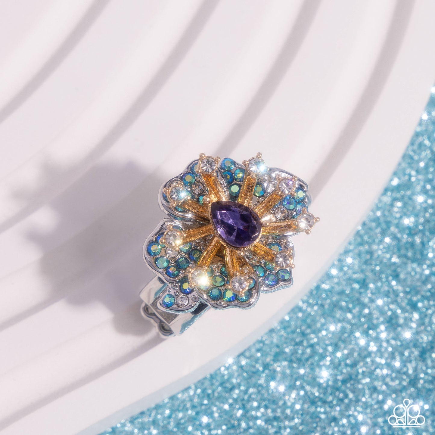 Decadent Display - purple - Paparazzi ring