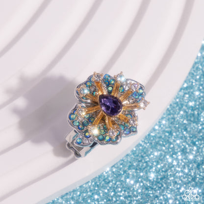 Decadent Display - purple - Paparazzi ring