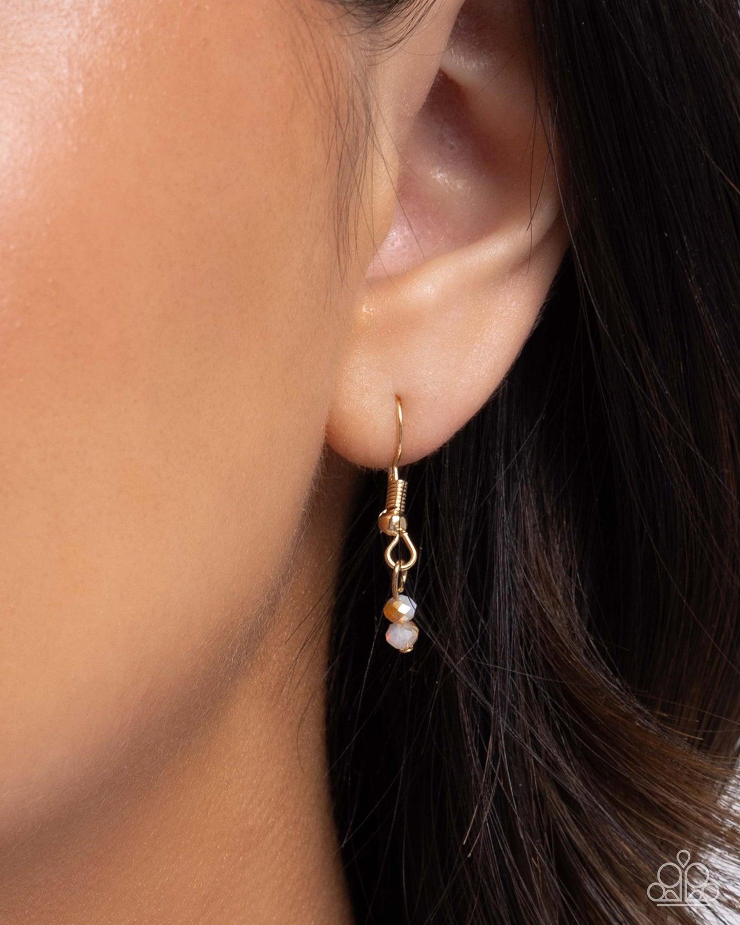 Declaration of Dazzle - orange - Paparazzi necklace