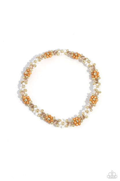 Deep-Seeded Dimension - brown - Paparazzi bracelet