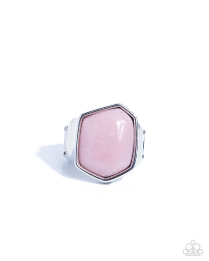 Defaced Debut - pink - Paparazzi ring