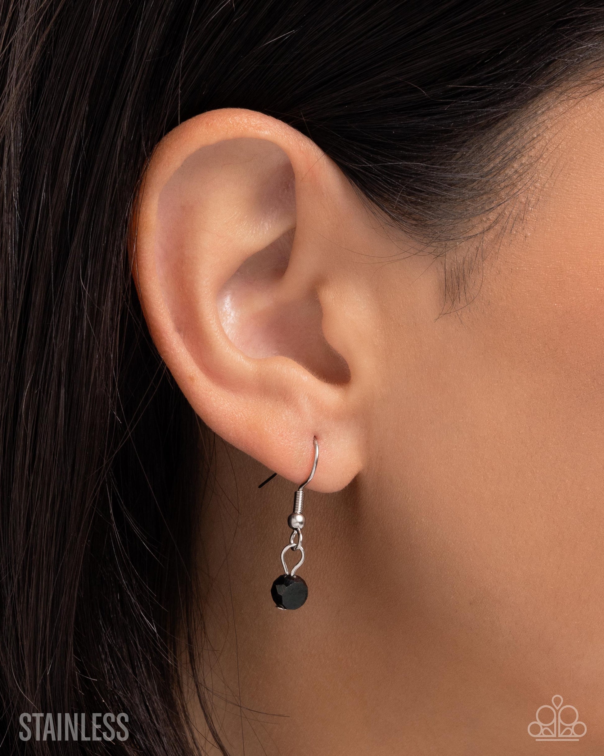 Defaced Decadence - black - Paparazzi necklace