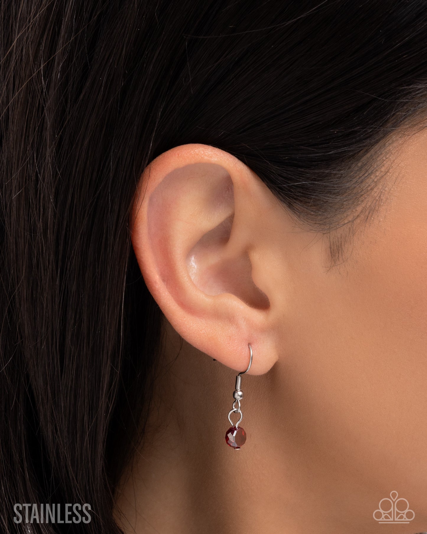 Defaced Decadence - red - Paparazzi necklace