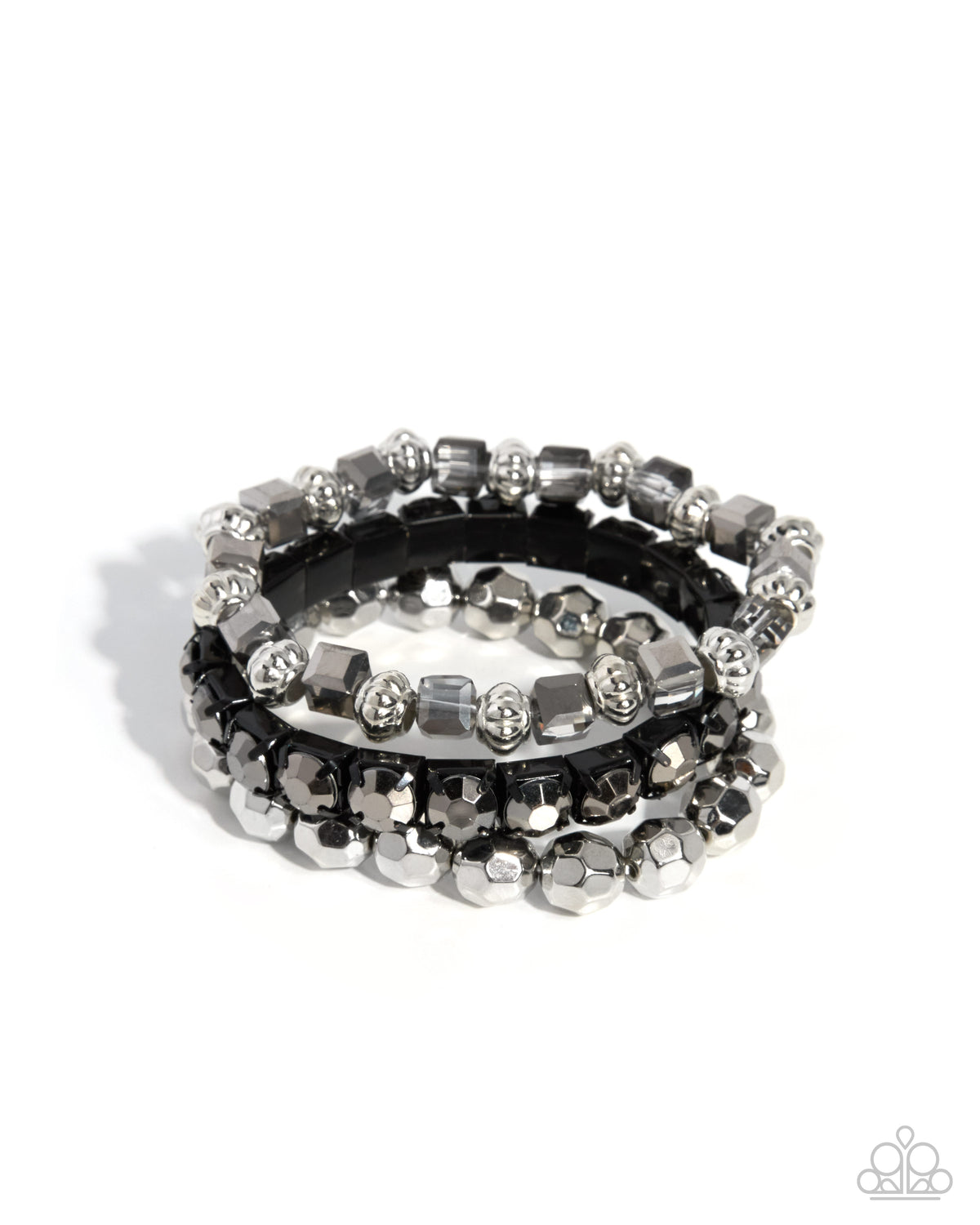 Defaced Delivery - silver - Paparazzi bracelet