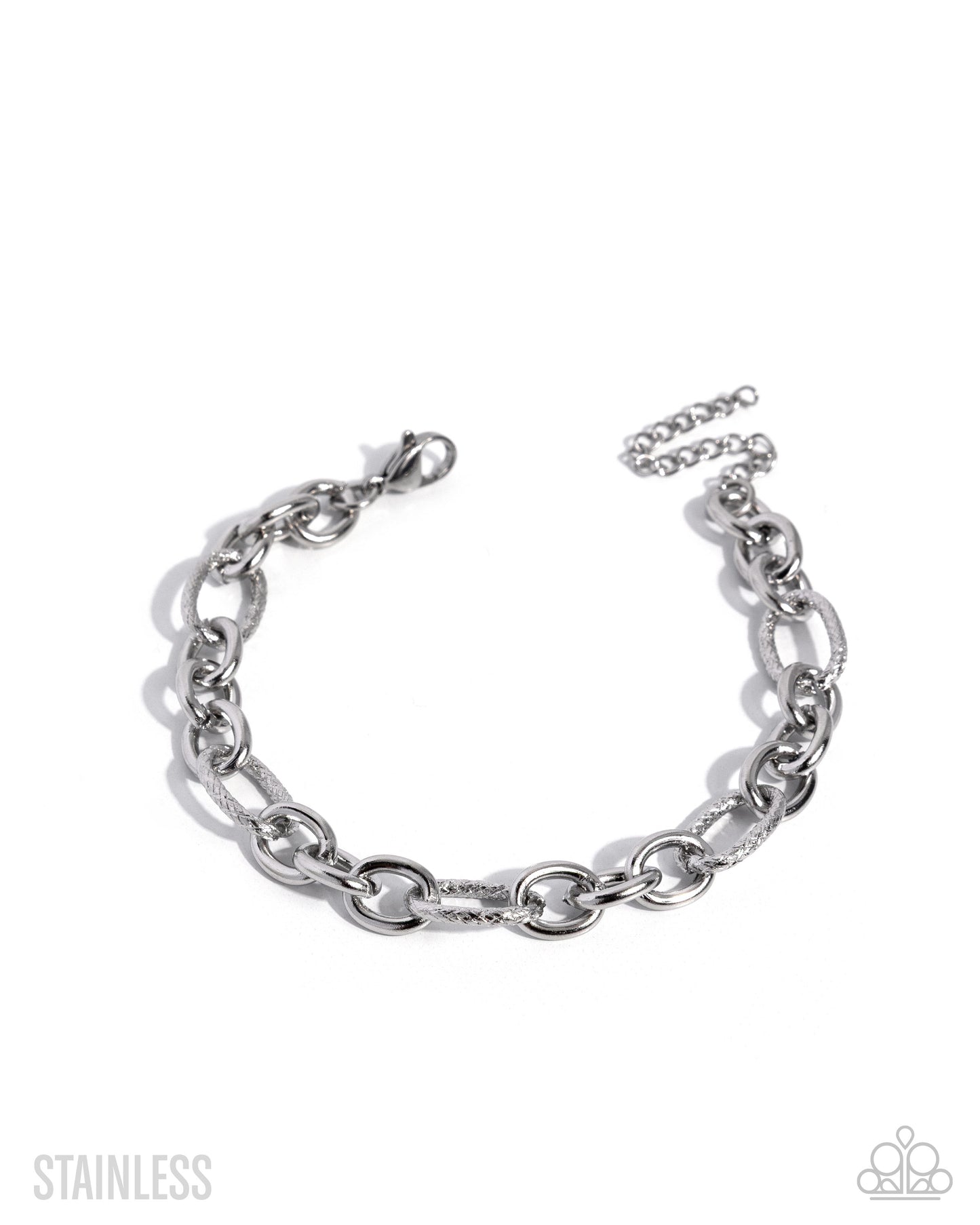 Defiant Drama - silver - Paparazzi bracelet