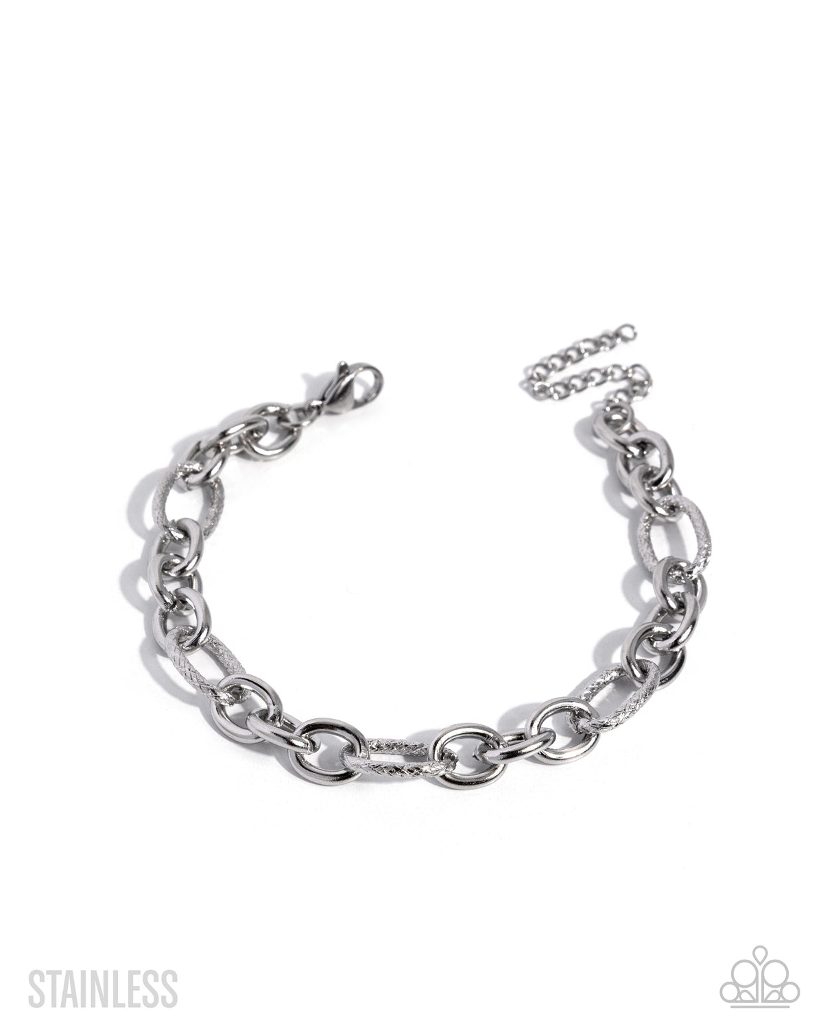 Defiant Drama - silver - Paparazzi bracelet