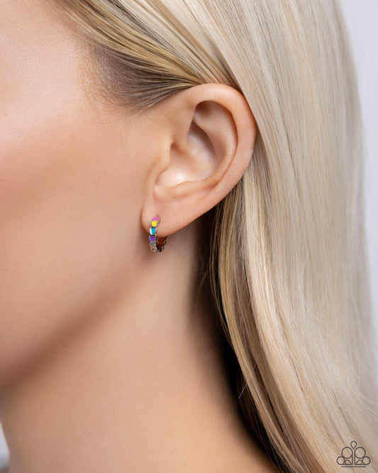 Delicate Dalliance - multi - Paparazzi earrings