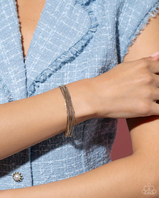 Delicate Darling - multi - Paparazzi bracelet