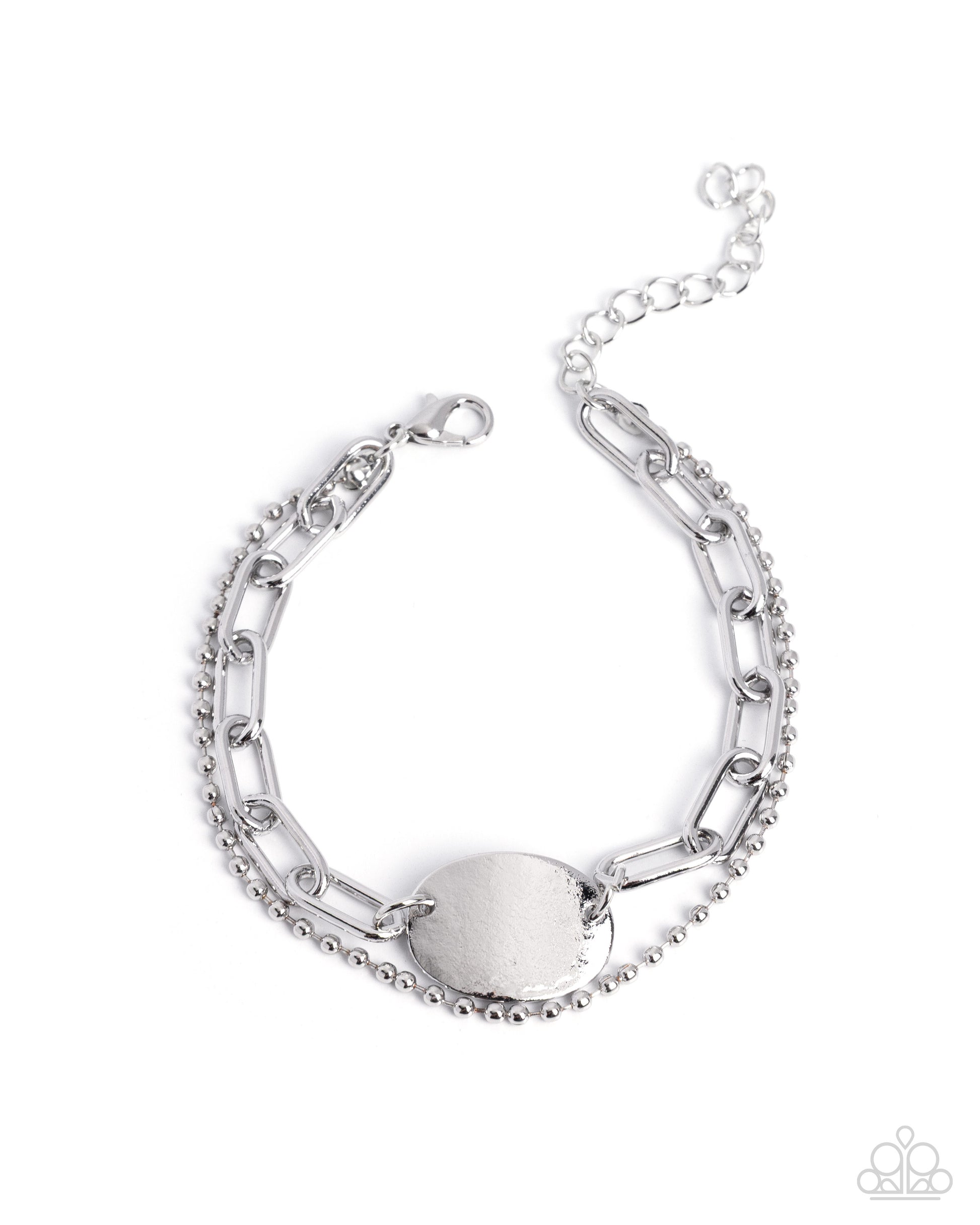 Delicate Dive - silver - Paparazzi bracelet