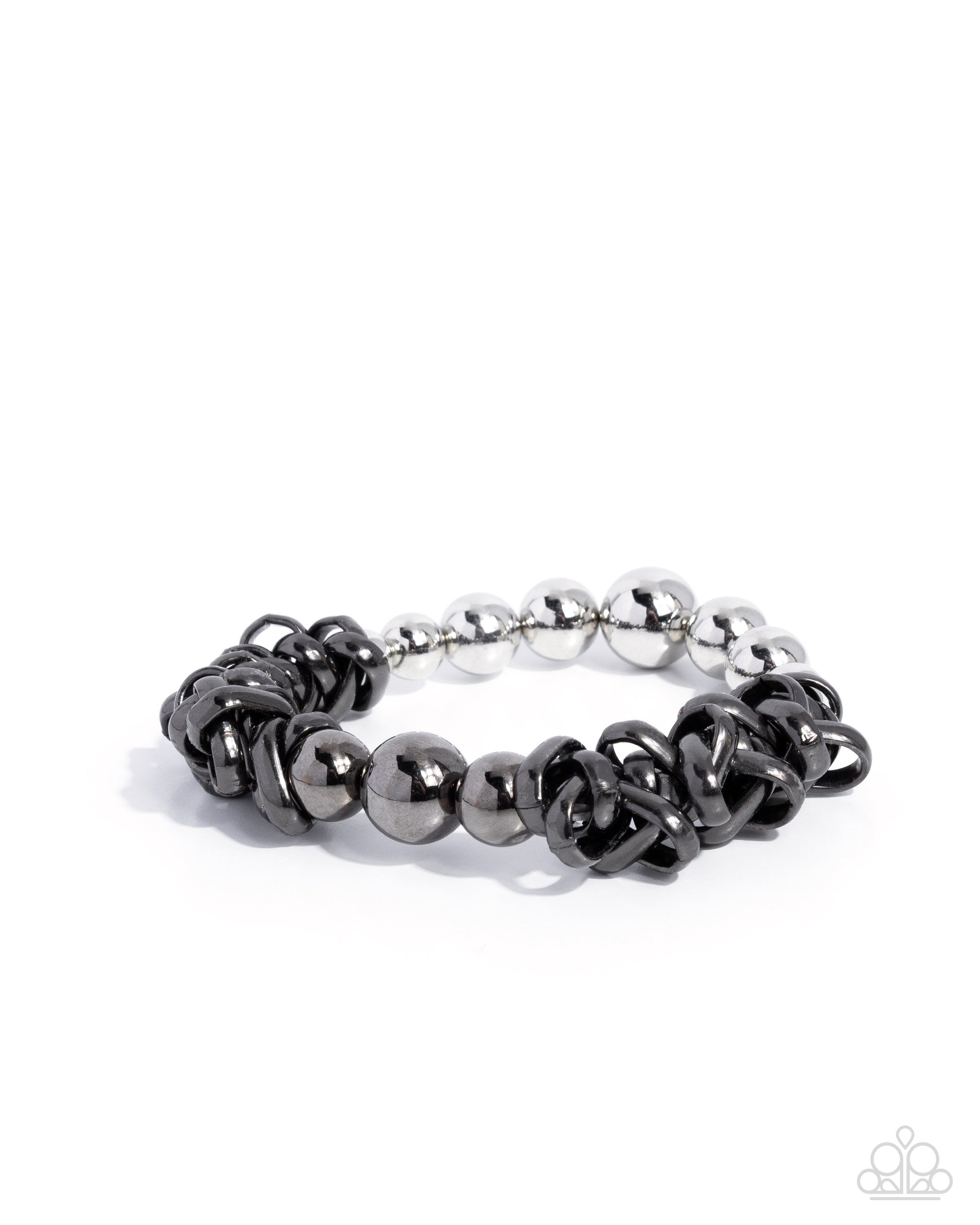 Demanding Drama - black - Paparazzi bracelet