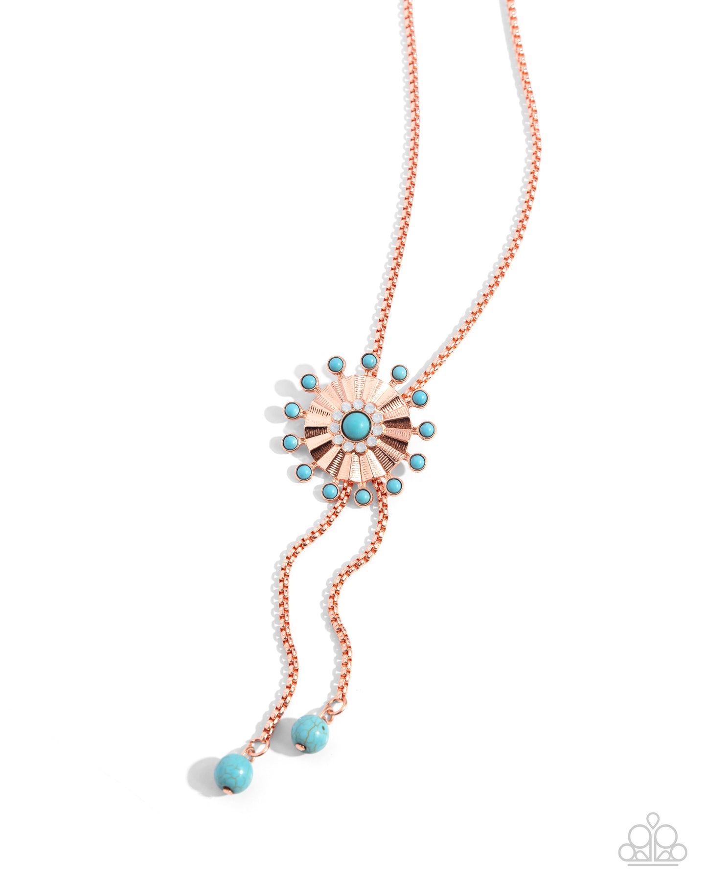 Desert Dalliance - copper - Paparazzi necklace