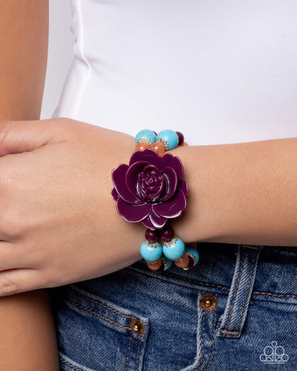 Desert Grace - purple - Paparazzi bracelet