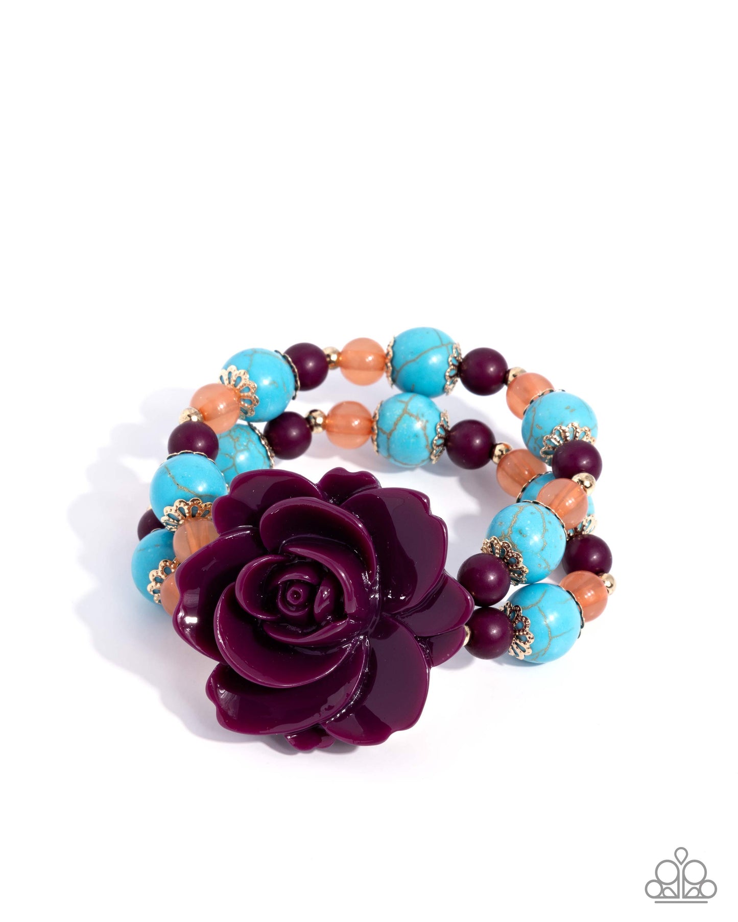 Desert Grace - purple - Paparazzi bracelet