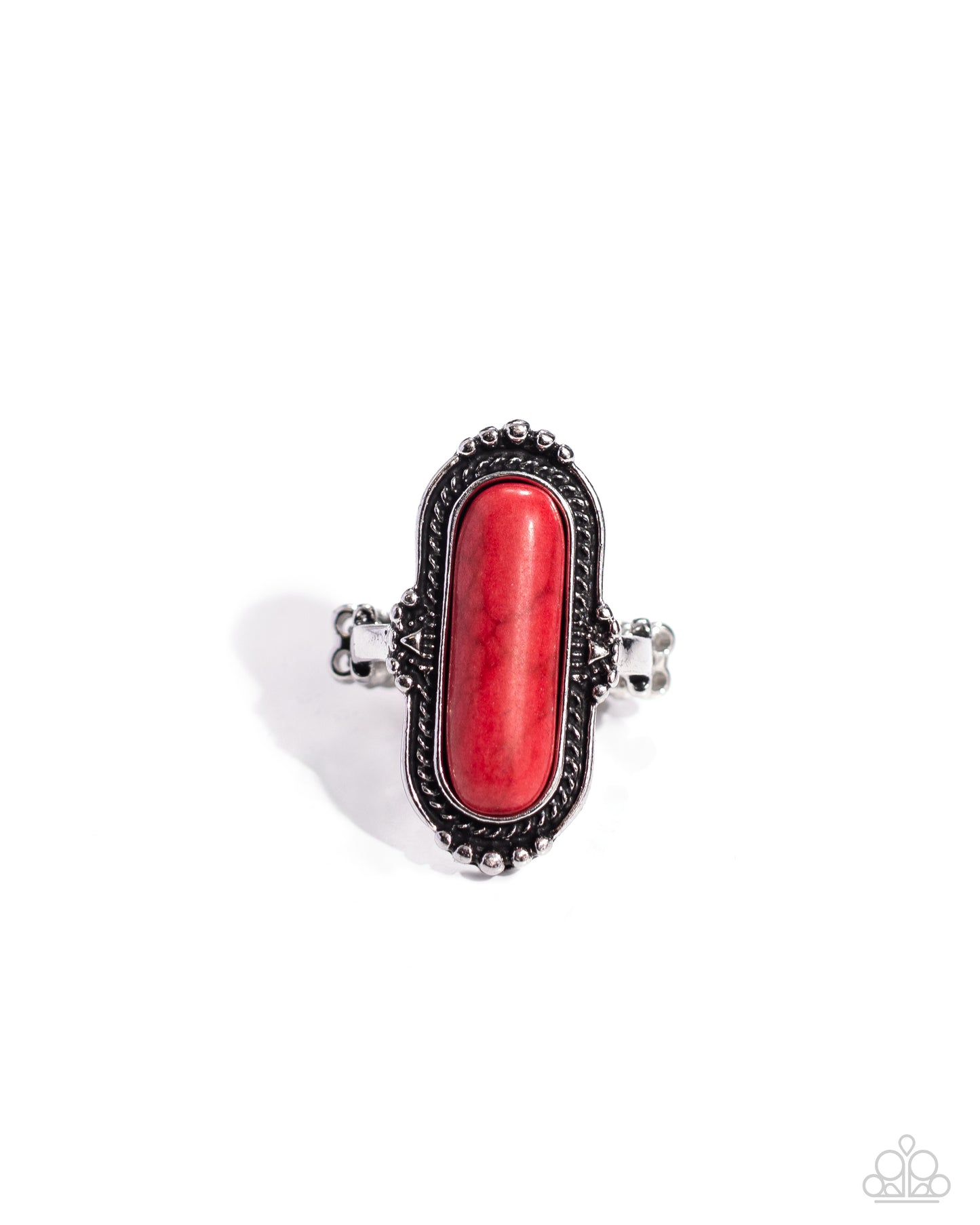 Desert Island - red - Paparazzi ring