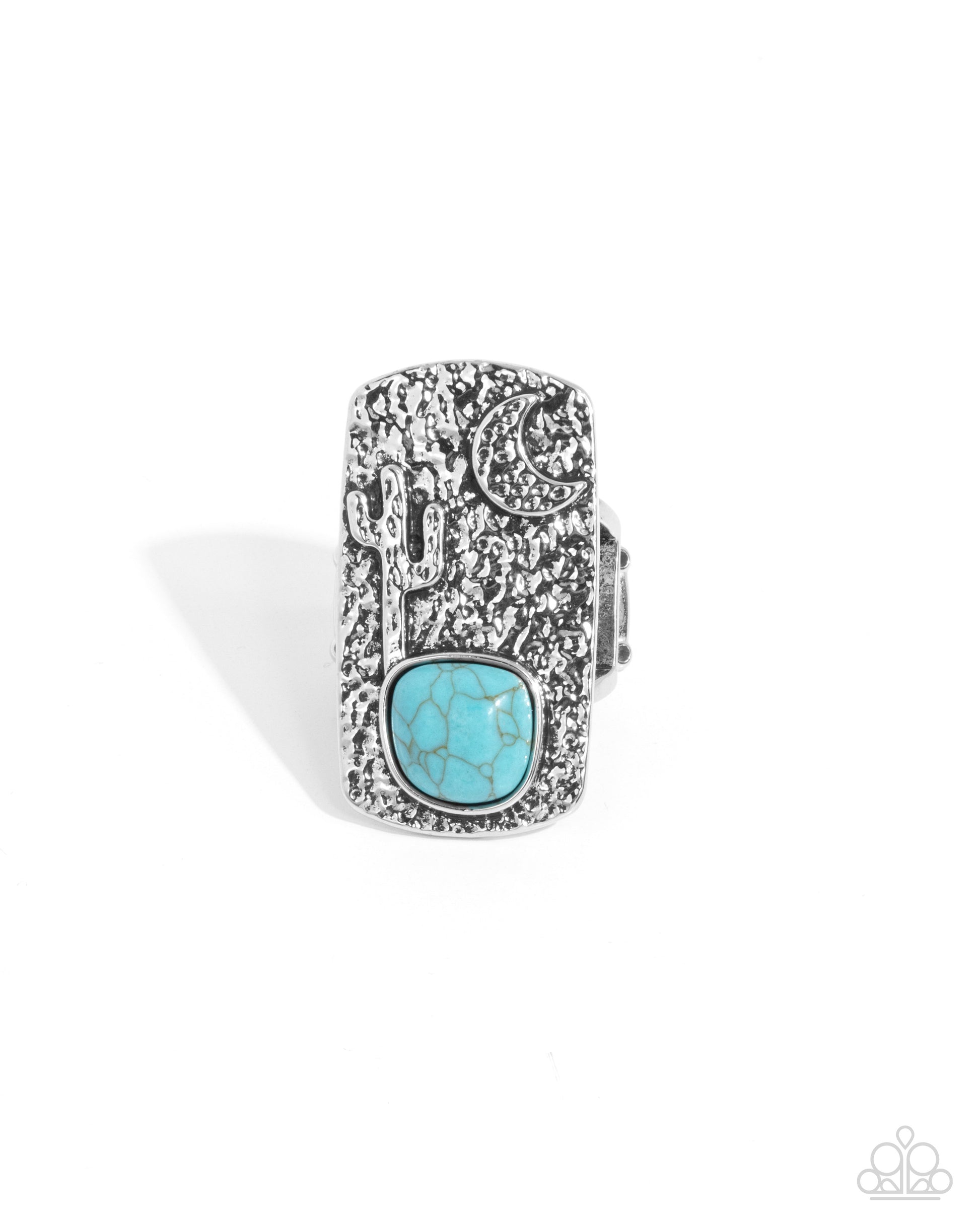 Desert Landscape - blue - Paparazzi ring