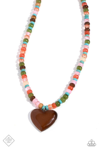Desertscape Delight - brown - Paparazzi necklace