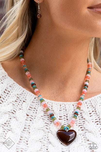 Desertscape Delight - brown - Paparazzi necklace