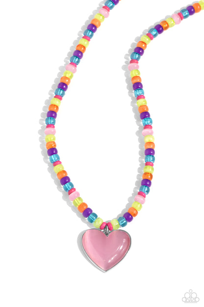 Desertscape Delight - pink - Paparazzi necklace