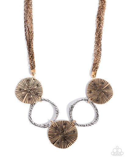Determined to Delight - multi - Paparazzi necklace