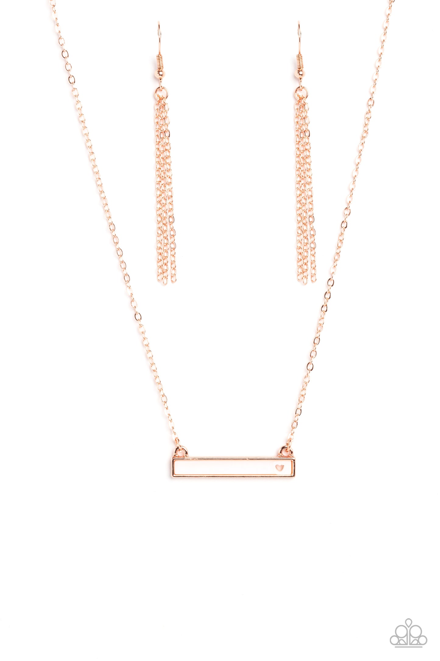 Glitzy Gusto Copper Necklace - Jewelry by Bretta