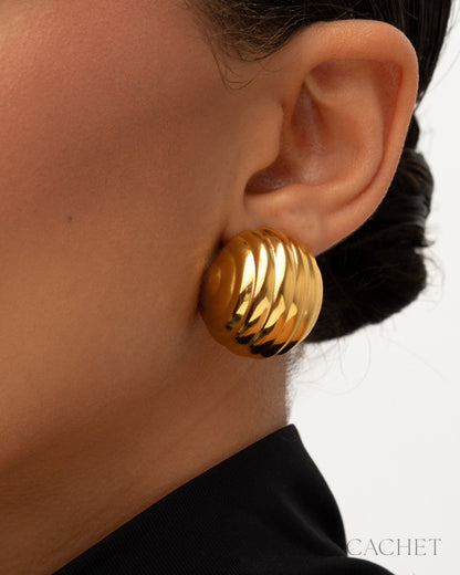 Digne - Cachet earrings - Cachet by Paparazzi
