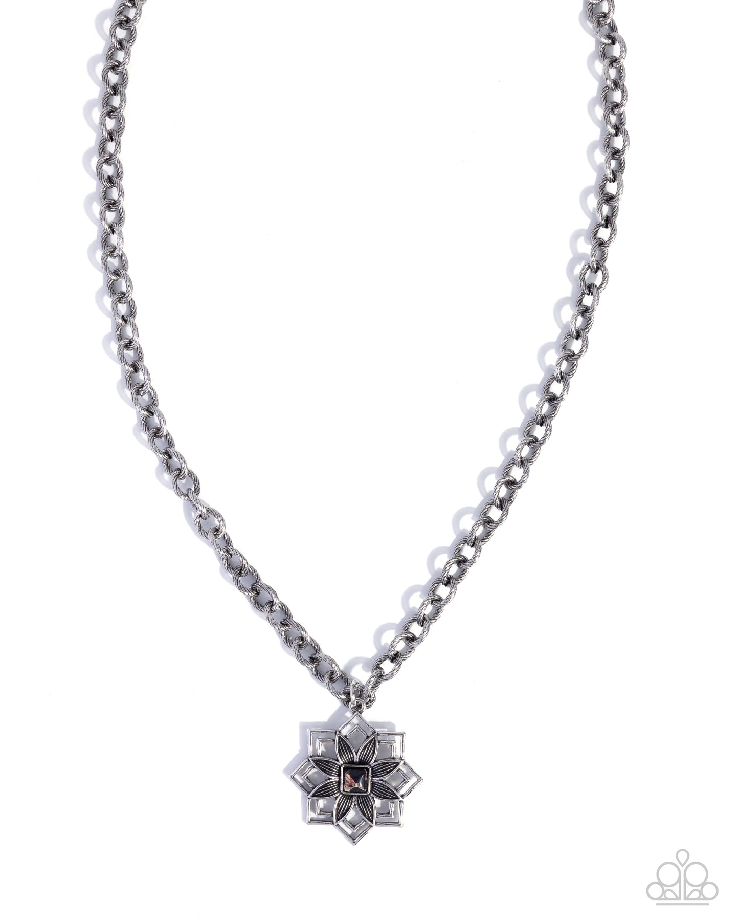Dimensional Delight - black - Paparazzi necklace