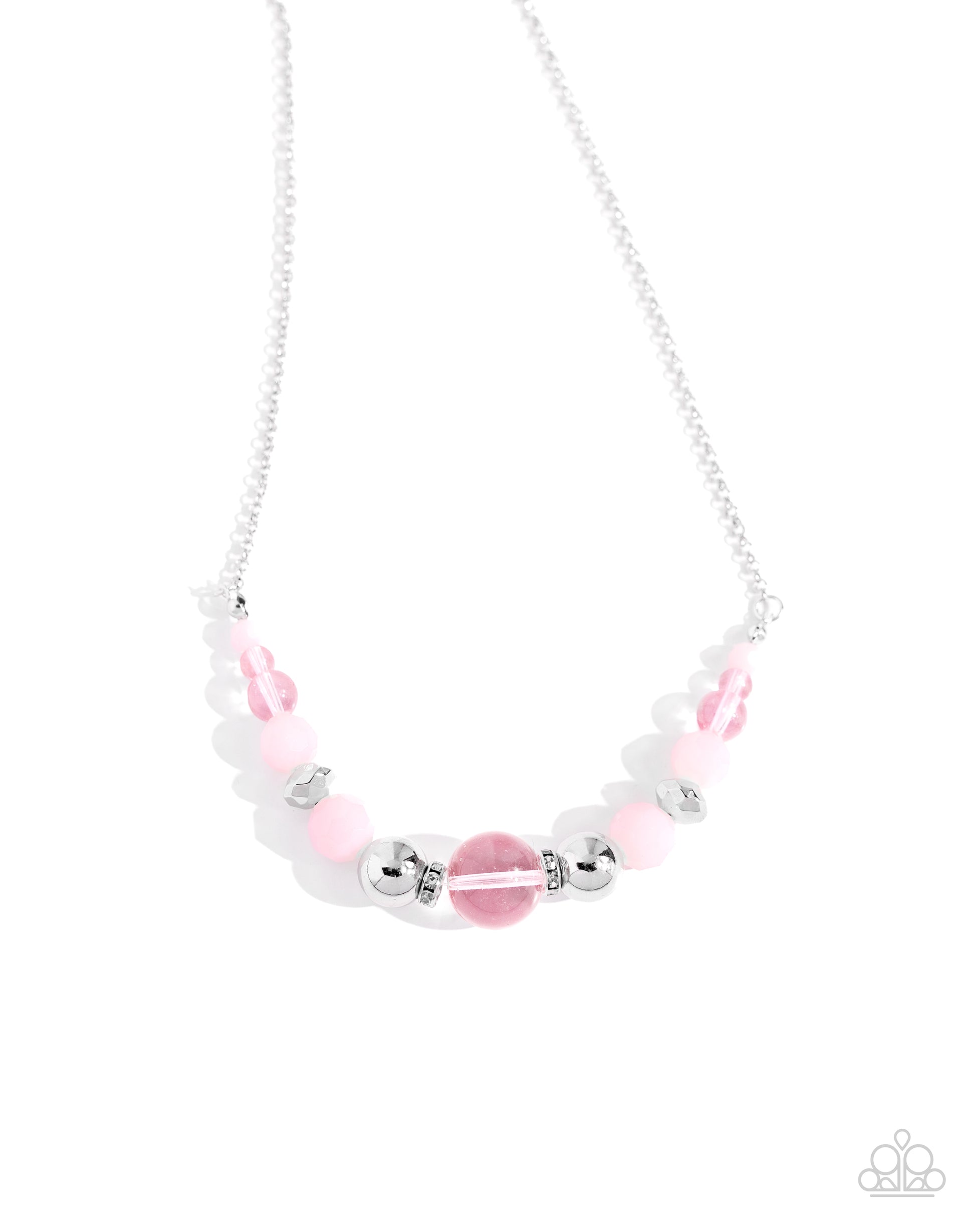 Disco Date - pink - Paparazzi necklace