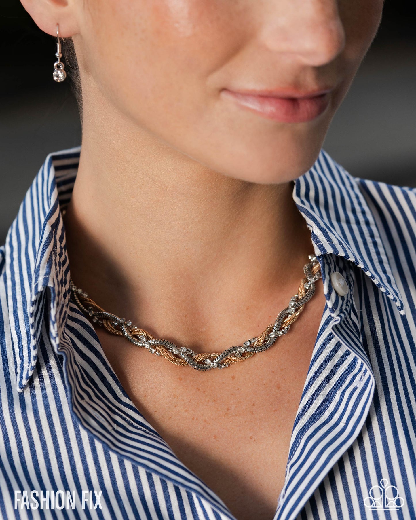 Distinguished Dominance - multi - Paparazzi necklace