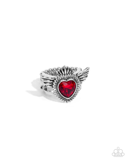 Diva Dame - red - Paparazzi ring