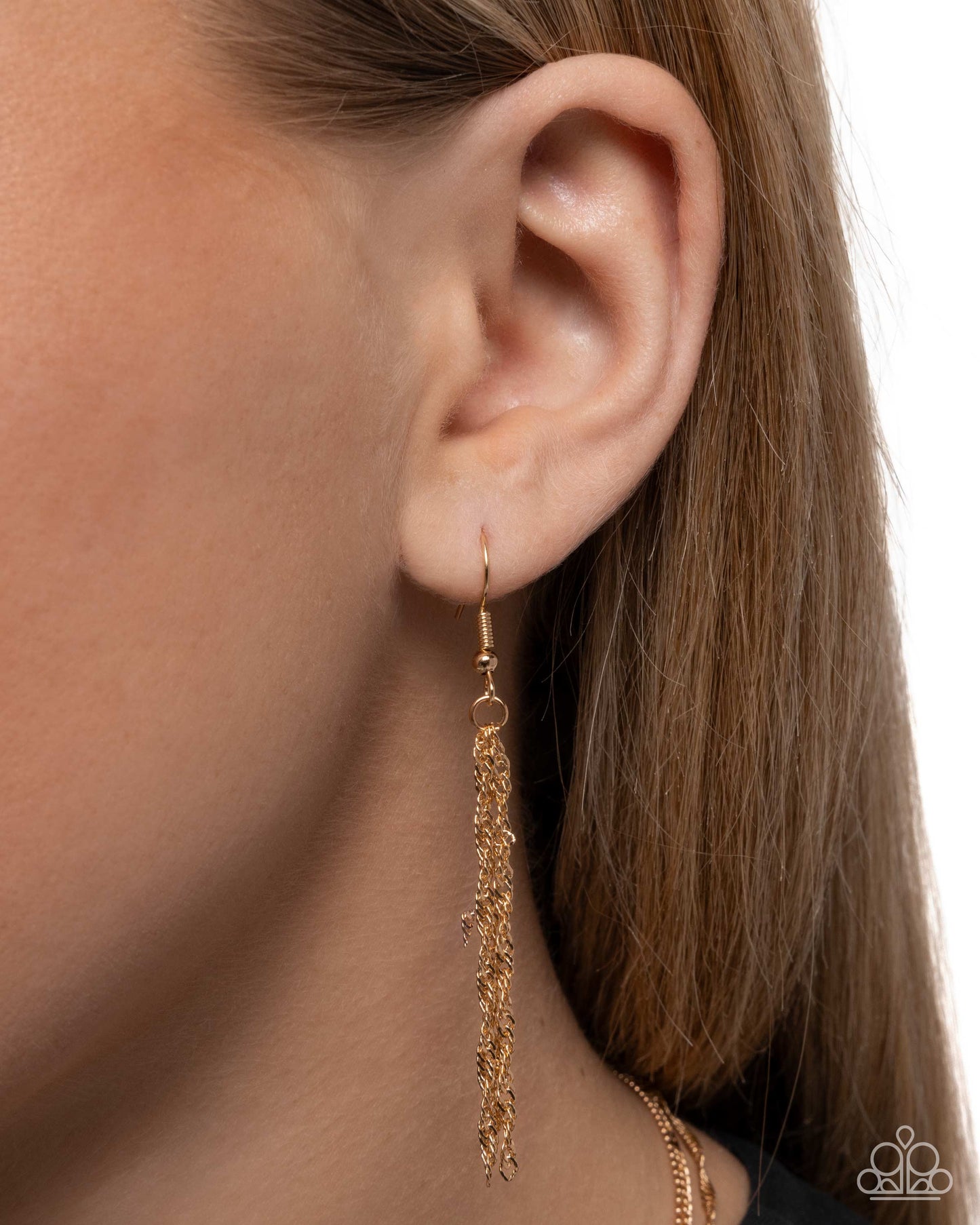 Divine Dedication - gold - Paparazzi necklace