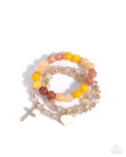 Divine Delight - yellow - Paparazzi bracelet