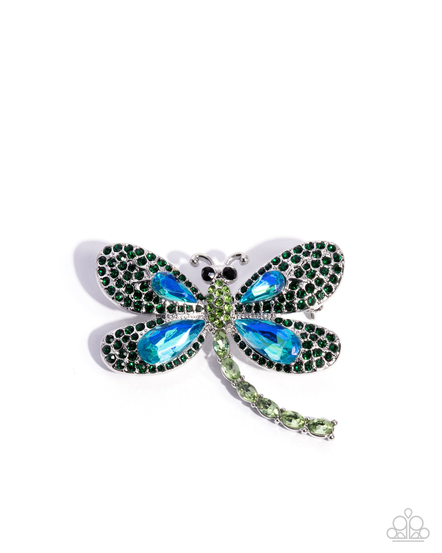 Divine Dragonfly - green - Paparazzi brooch