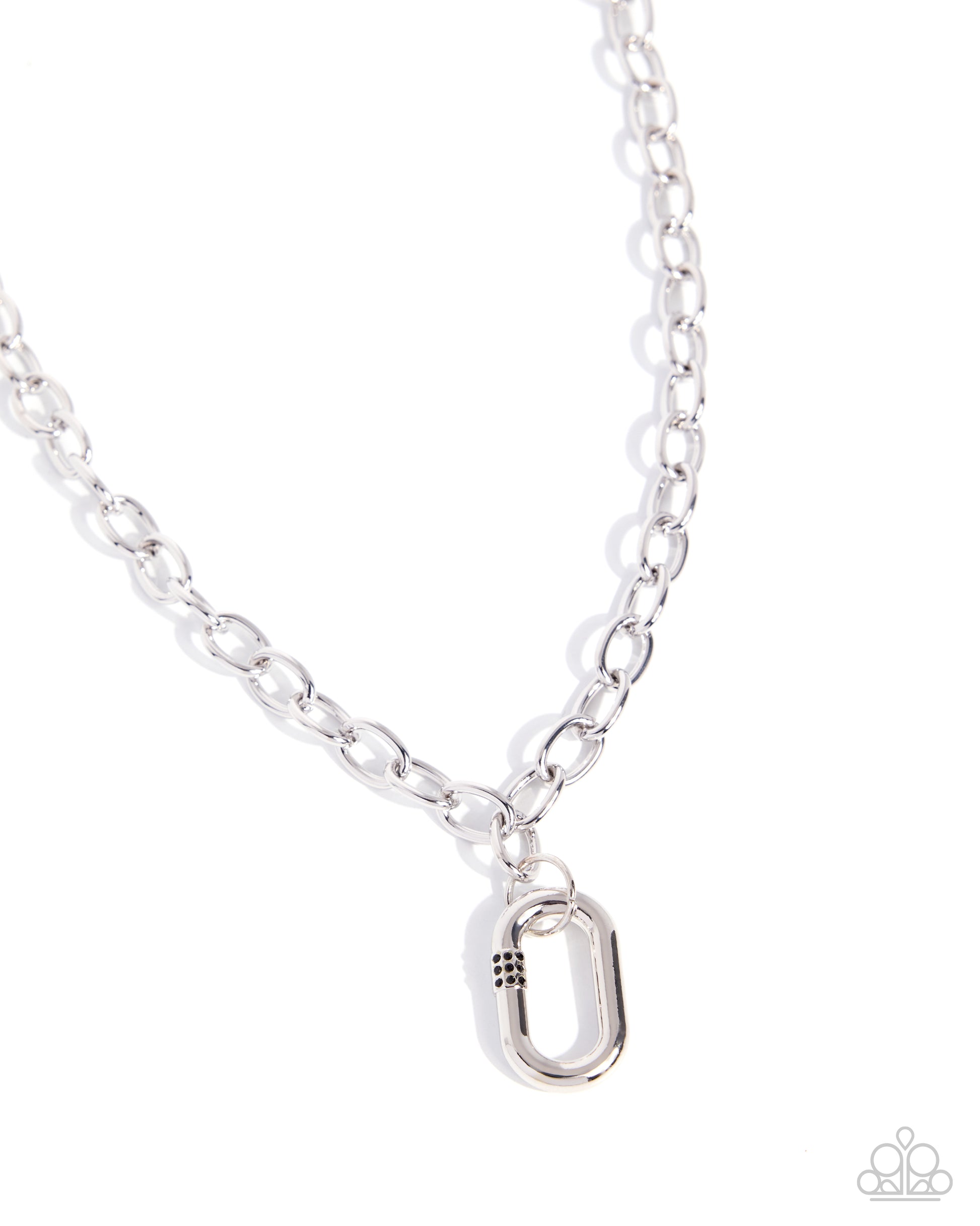 Dominant Dazzle - black - Paparazzi necklace