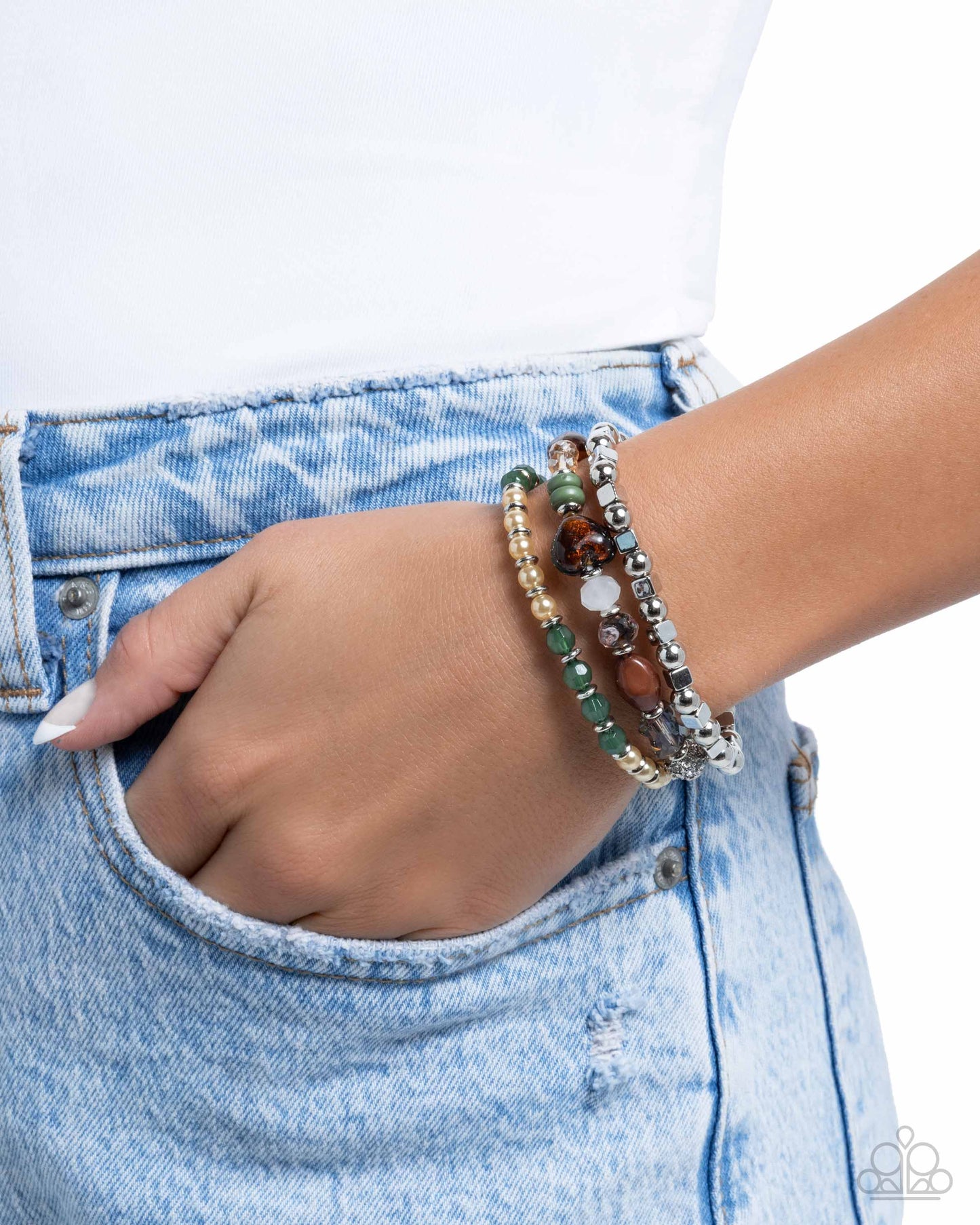 Doting Delight - brown - Paparazzi bracelet
