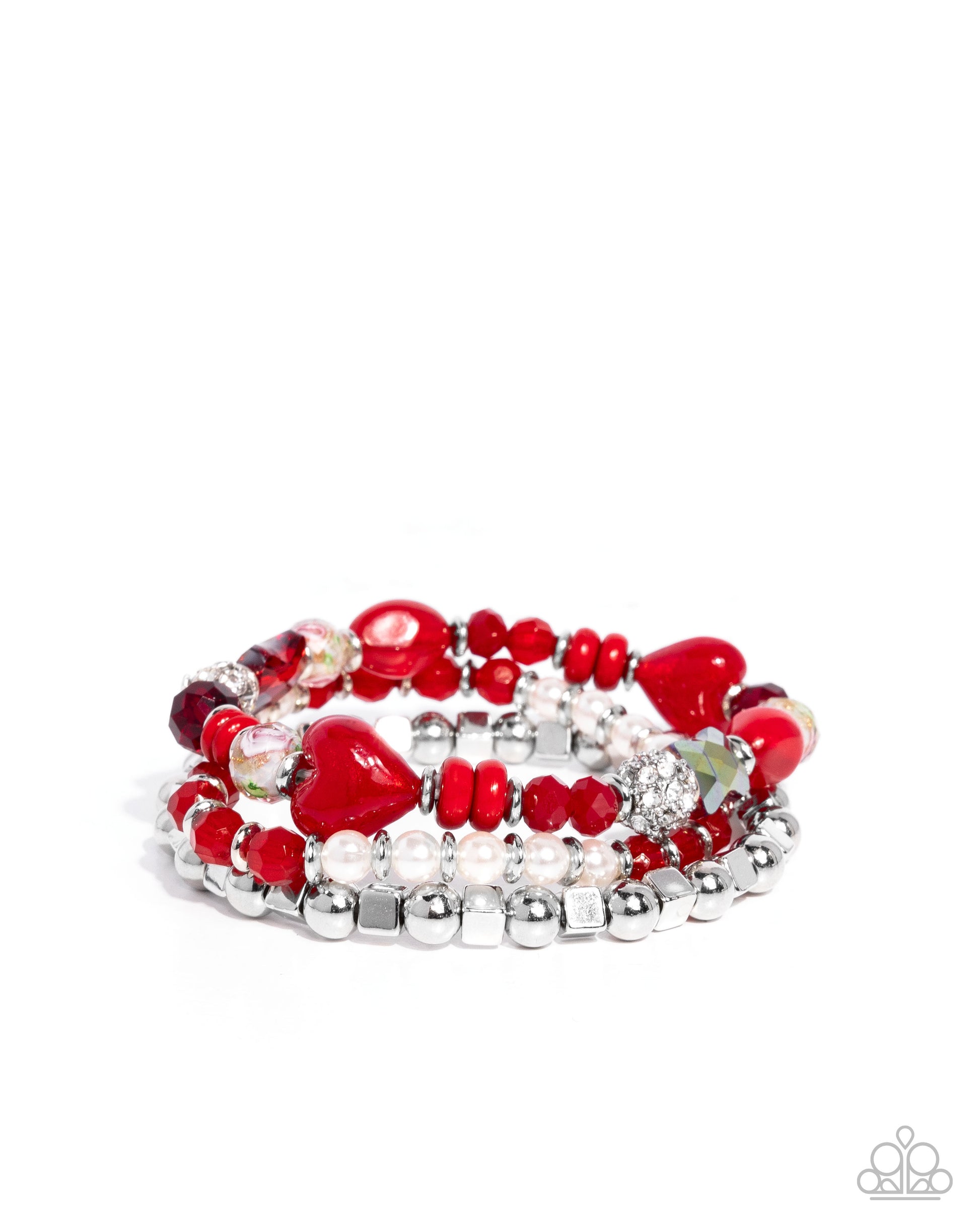 Doting Delight - red - Paparazzi bracelet