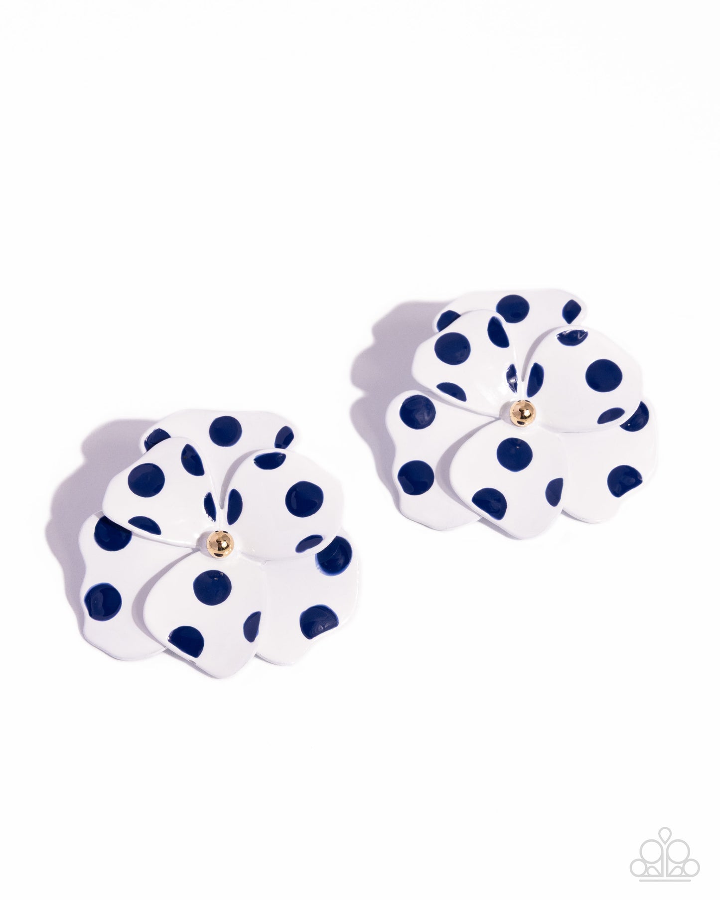Dotted Dialogue - blue - Paparazzi earrings
