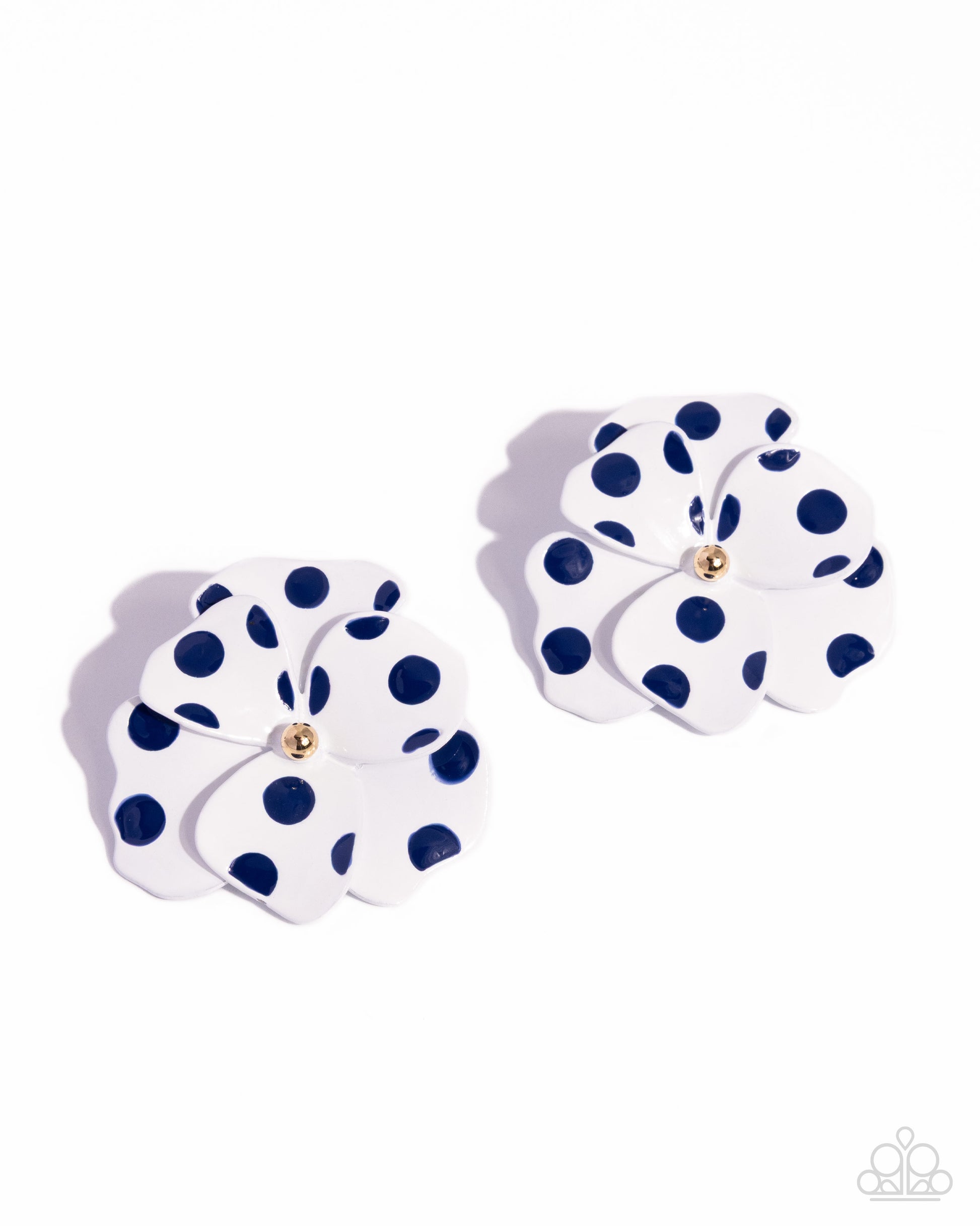 Dotted Dialogue - blue - Paparazzi earrings