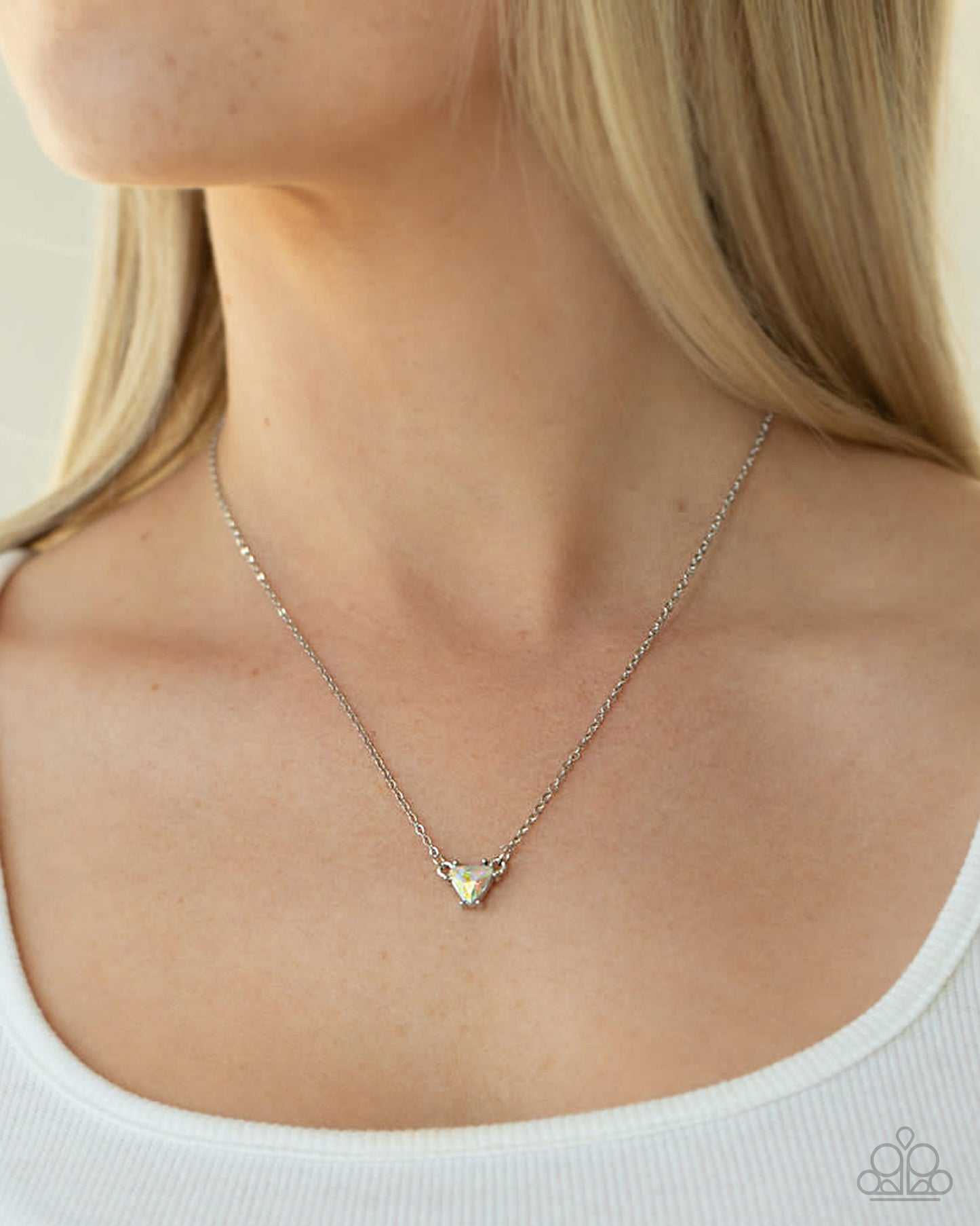 Downright Dainty - multi - Paparazzi necklace