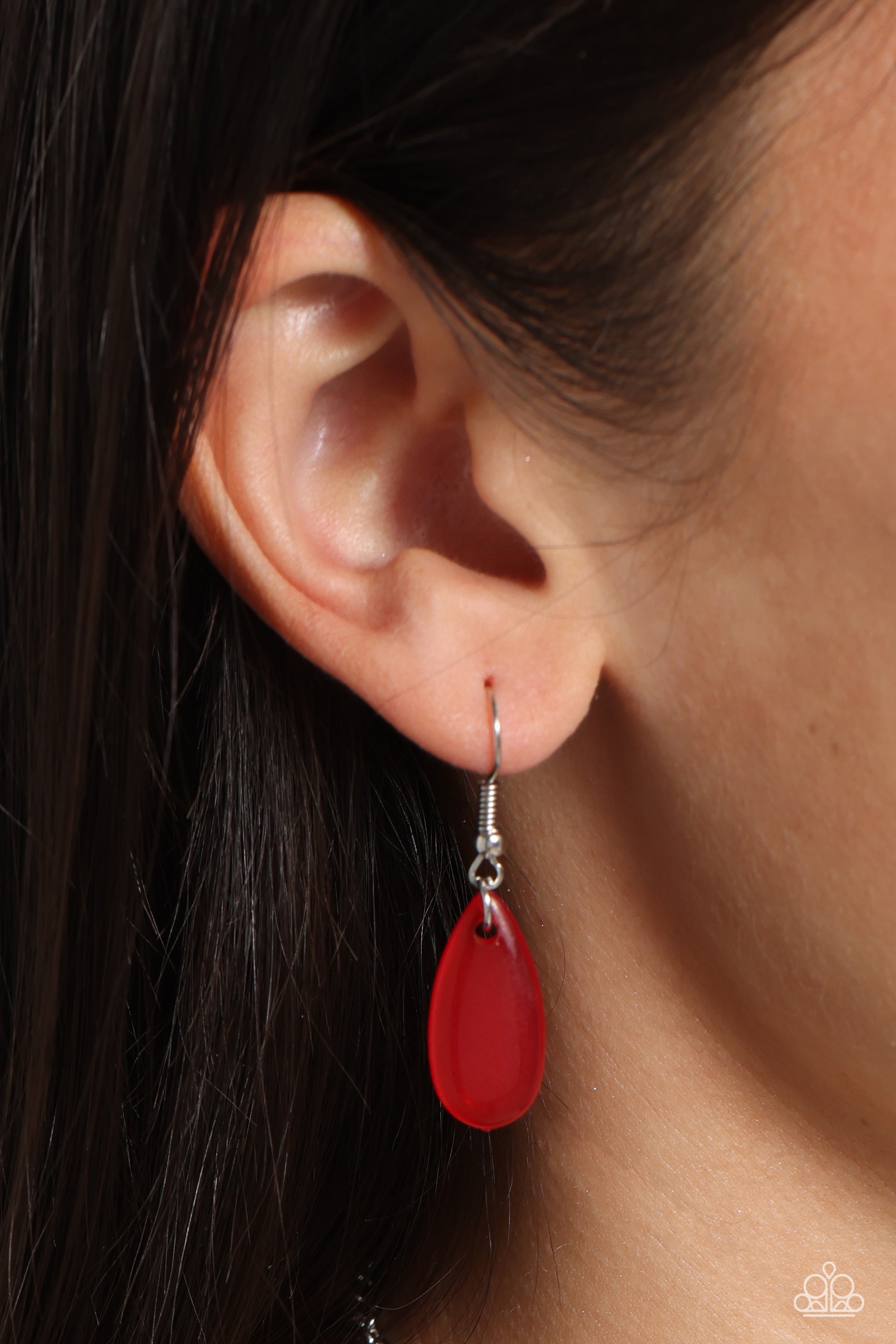 Dragonfly Decadence - red - Paparazzi necklace