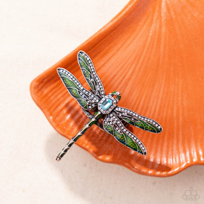 Dragonfly Delivery - copper - Paparazzi ring