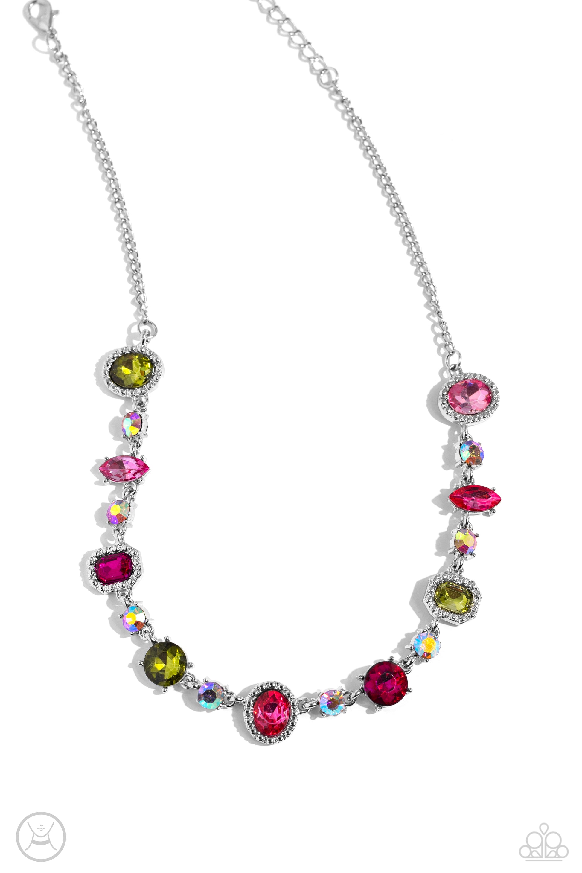 Dramatic Debut Multi Paparazzi Necklace Jewelryblingthing 8814