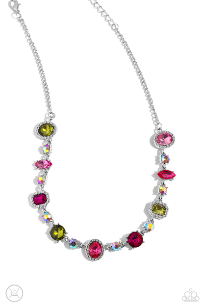 Dramatic Debut - multi - Paparazzi necklace