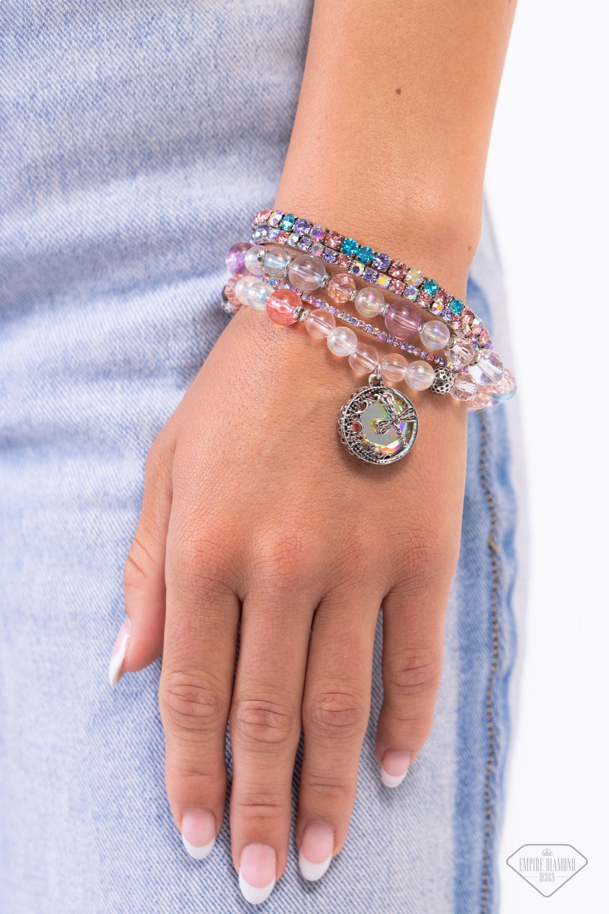 Dream On Dragonfly - multi - Paparazzi bracelet