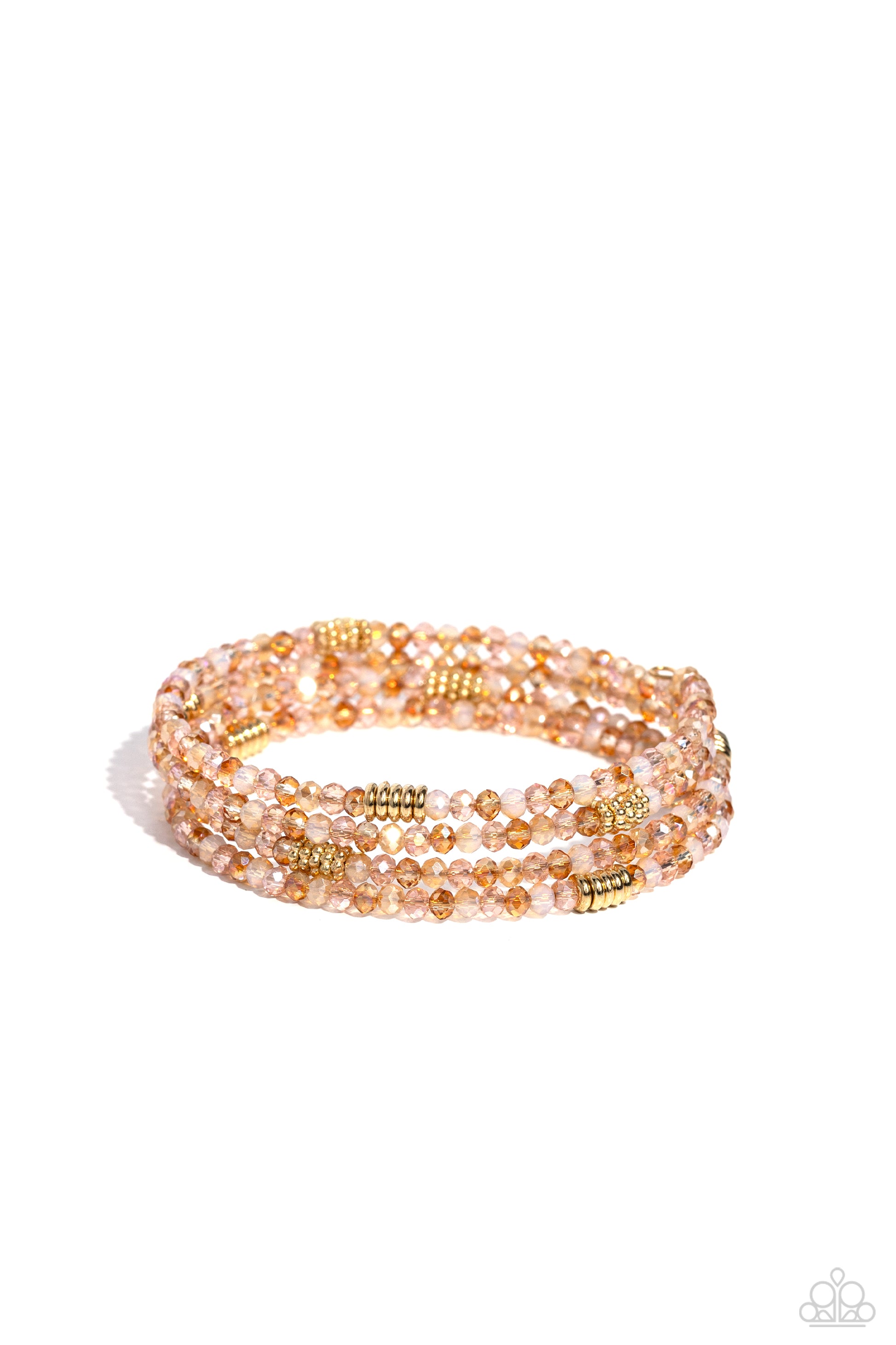 Dreamy Debut - gold - Paparazzi bracelet