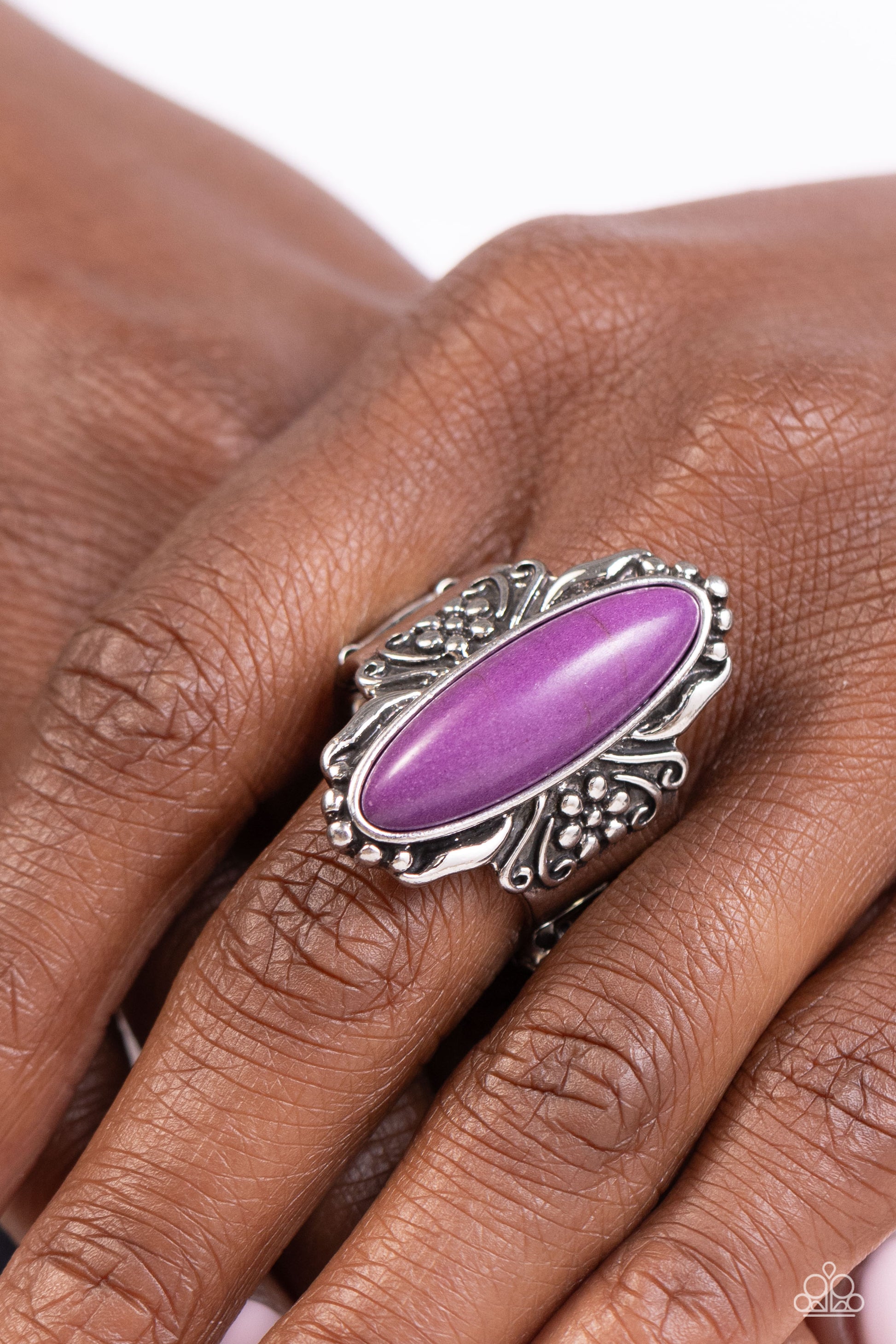 Dreamy Desertscape - purple - Paparazzi ring